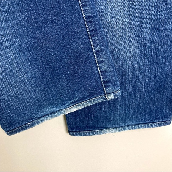 7FAM Relaxed Fit Stretch Jeans Men’s Size 36 Waist Faded Button Fly Designer - Picture 8 of 10